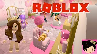 Roblox Beauty Hair Salon Roleplay  Salon amp Spa Game  Free Makeover Online Game [upl. by Apthorp505]