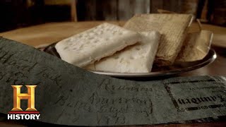 Eating History TASTE TEST CHALLENGE 106YearOld Civil War Rations Season 1  History [upl. by Drarig]