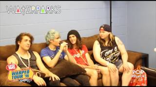 Waterparks Interview at Vans Warped Tour 2016 [upl. by Ariaic]