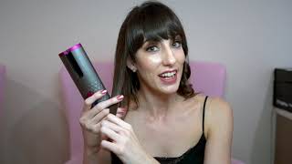 Wylera Dreamwave Wireless Hair Curler Review [upl. by Droffilc]