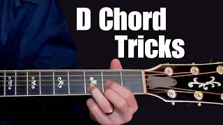 5 easy D Chord riffs to show you can play guitar a guitar lesson with a guitar teacher [upl. by Lokcin]