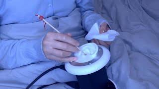 Satisfying Ear Cleaning Therapy  ASMR pimple blackhead removal animation  Mengs Stop Motion [upl. by Anade]