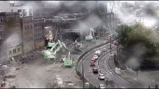 WATCH LIVE Seattle Viaduct Demolition [upl. by Meill87]