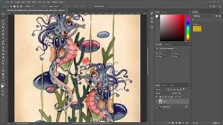 Adobe Photoshop Gridding Cross Stitch Chart Tutorial [upl. by Tanner]