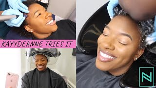 MICRONEEDLING  VitaInfused Scalp Treatment Does It Hurt Is It Safe  KayyDeanne Tries It Ep 1 [upl. by Dickinson281]