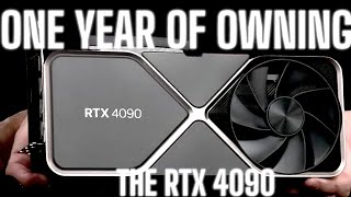 The INSANITY that is owning the RTX 4090  Long term review [upl. by Ordnagela611]