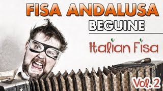 FISA ANDALUSA  BEGUINE  ITALIAN FISA Vol 2  Basi musicali ballo liscio musica per fisarmonica [upl. by Yram895]