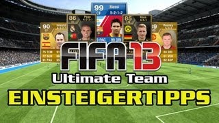 FIFA 13  Tipps amp Tricks deutschHD Ultimate Team für Neueinsteiger [upl. by Narmis]