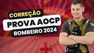 Correção Prova 2  Bombeiro  Soldado PE  2024 [upl. by Sekoorb193]