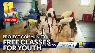 Gym hosts free fitness classes for youth [upl. by Gill253]