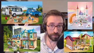 Vlog 36  Nouveautés Playmobil 2023 22  le ranch le camping le château dans les nuages [upl. by Eirolam801]