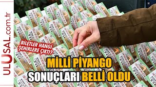 Milli Piyango yılbaşı çekilişi sonuçları belli oldu Biletler hangi şehirlere çıktı [upl. by Marybeth]