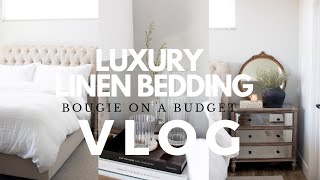 VLOG Luxury Linen Bedding On A Budget  ChiliSleep Review  Abercrombie Try On Haul amp More [upl. by Joshi]