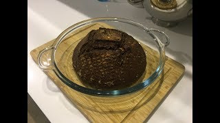 Glutensiz ekşi mayalı ekmek tarifi Teff unu ile  Gluten free sourdough bread recipe [upl. by Nwadahs]