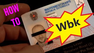 AUT Österreichische Waffenbesitzkarte Wbk  Was wie wann wo [upl. by Aggappe262]