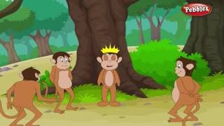 Sacrifice of the Monkey King  Jataka Tales English  Moral Stories For Children [upl. by Lletniuq]