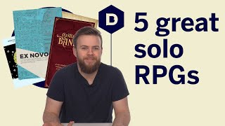 Top 5 best solo tabletop RPGs that are great to play alone [upl. by Amairam]