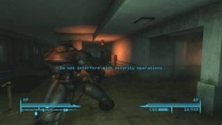 Fallout 3 Very Hard Who Dares Wins  Presidential Metro  Fixing the Metro Train [upl. by Hgielime49]