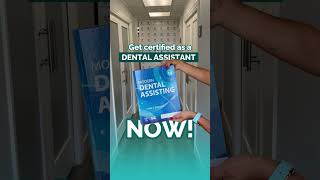 Get Certified as a Dental Assistant 🦷🎓 dentaltrainingforyou gestiondental asistentedental [upl. by Herbert]