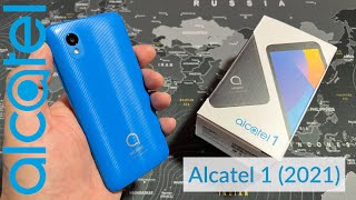 Alcatel 1 2021  Unboxing And HandsOn [upl. by Leviralc]