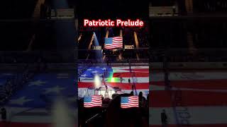 Patriotic Prelude National Anthem at Hockey Game patriotic america hockey [upl. by Lesig648]