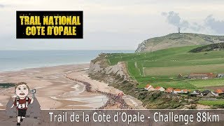 Challenge 88Km du Trail de la Côte dOpale 2018  DJODEI [upl. by Haorbed870]