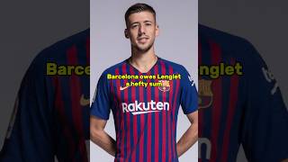 Clement lenglet to Barcelona shorts [upl. by Yenruoc]