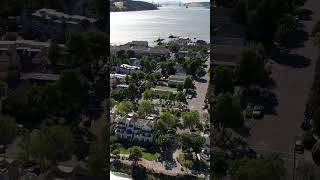 Benicia California downtown in the summertime as seen from a drone [upl. by Patnode205]