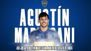 ASÍ JUEGA AGUSTÍN MARTEGANI NUEVO REFUERZO DE BOCA [upl. by Dolphin]