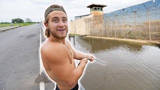 Magnet Fishing Next To A Prison [upl. by Nniw]