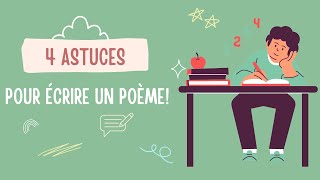 Comment écrire un poème 4 astuces [upl. by Baram]