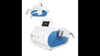 7201C Dual Fat Freeze Handle Piece Cold Cool Body Slimming Treatment Machine [upl. by Jeunesse]