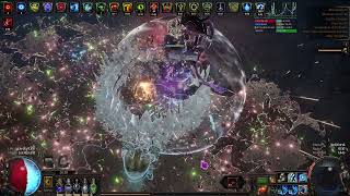 POE 325 Settlers  Kinetic Blast of Clustering Hierophant  T17 Juiced amp Wisped Showcase [upl. by Rebma]