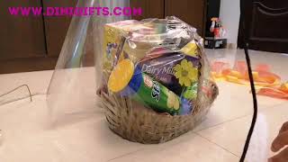 DiniGifts Hamper  Cara Susun dan Wrapping Hamper [upl. by Ardnuasal781]