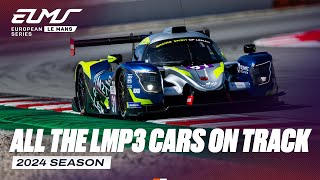 All The LMP3 cars on track I 4 Hours of Barcelona 2024 I ELMS [upl. by Eilyah529]