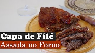 Capa de Filé Assada no Forno [upl. by Eylloh]