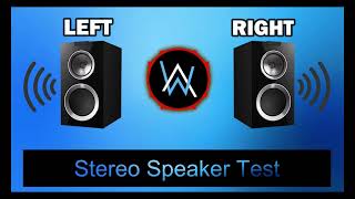 Stereo Speaker Test  Alan Walker  Dreamer  Headphone Test  Left Right Test  Bass Test [upl. by Augy458]