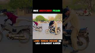 Bike Snatching Prank  Pakistani Pranks  Abdul Sami  funny viral [upl. by Aylatan]