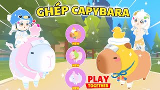 Meo Đã Ghép Hết 3 CAPYBARA HIẾM NHẤT Mặc Đồ Thành Công  Play Together [upl. by Johanna]