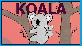 Koala Song  Fun Song For Kids  Smiley Rhymes [upl. by Templeton223]