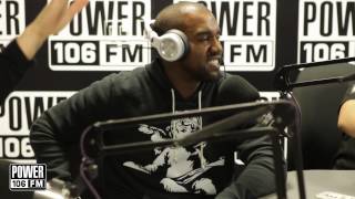 Kanye West performs Good Life LIVE instudio at POWER 106 [upl. by Efeek]