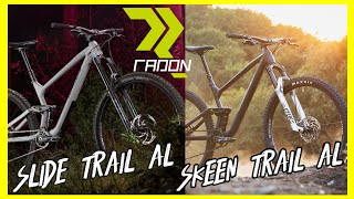 Radon bikes new aluminium line  skeen trail AL and slide trail AL 2022 [upl. by Zulema]