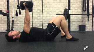 DUMBBELL FLOOR PRESS [upl. by Stodder]