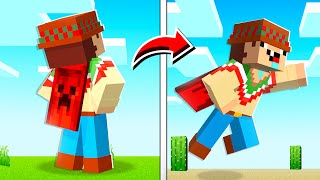 ¡Minecraft PERO tenemos CAPAS ESPECIALES 😲🦸🏻‍♂️🟥 SILVIOGAMER MINECRAFT PERO [upl. by Kcirad]