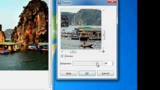 How to Use the Levels Curves and Sharpening Tools in GIMP [upl. by Berne437]