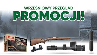 Wrześniowy przegląd promocji  Kompletny zestaw dla myśliwego oraz nowe ceny normy  Knieja [upl. by Hgielrak]