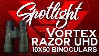 Vortex Optics Razor UHD 10x50 Binoculars  EuroOptic First Look [upl. by Normie]