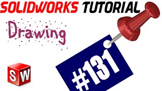 131 SolidWorks Drawing Tutorial Scale of single view [upl. by Nylaras116]