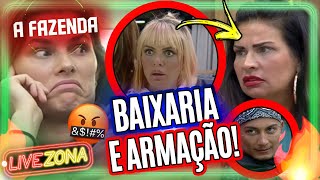 🔴A FAZENDA 13 DAYANE ARMA ROÇA PRA RICO SAIR COM REJEIÇÃO VALENTINA CHAMA SOLANGE DE VAGABNDA🔥 [upl. by Wiskind]