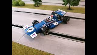 Policar March 701  1st Jamara 1970 Jackie Stewart auf Carrera Bahn Evolution [upl. by Aninat]